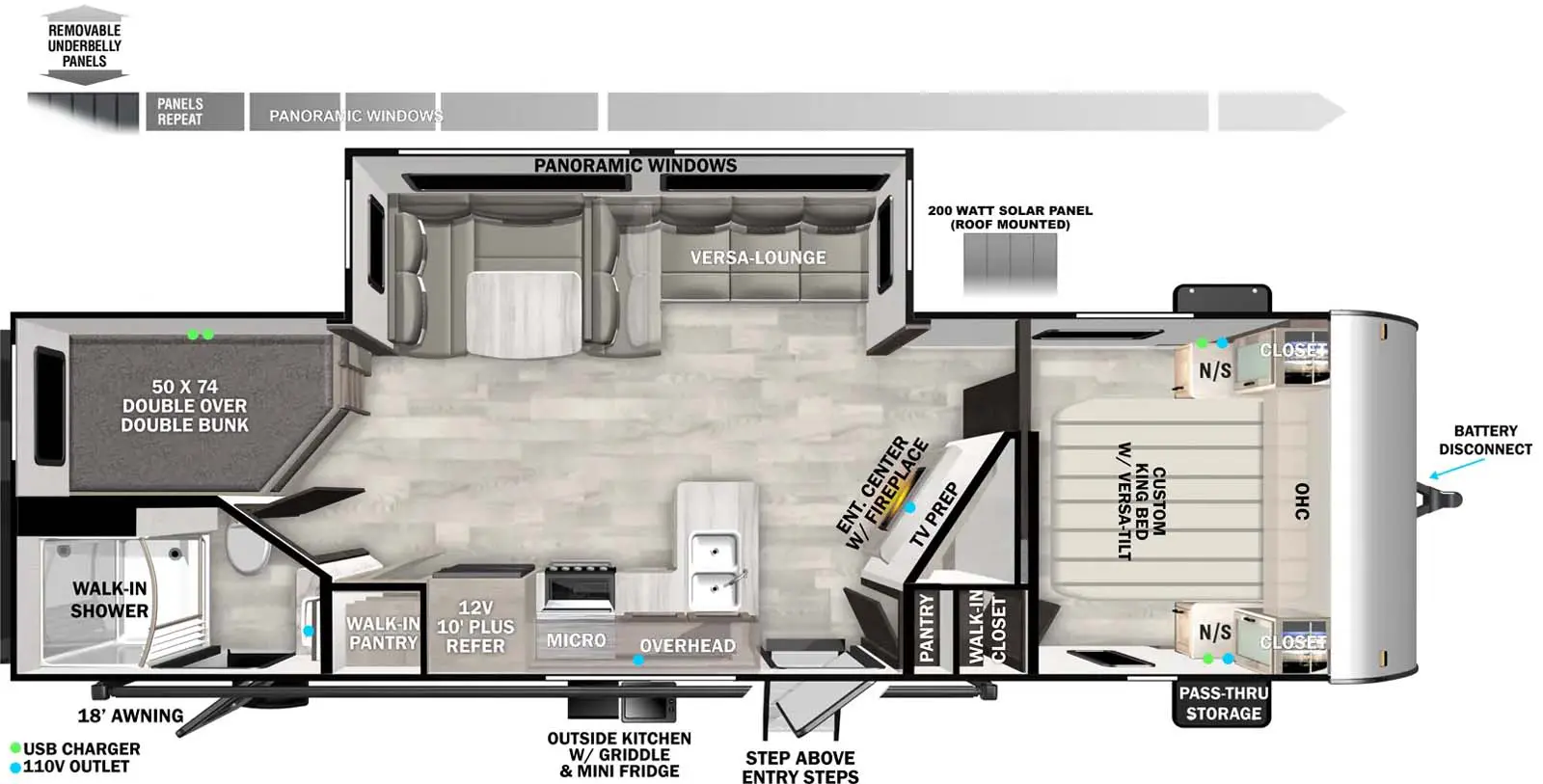 T26DBUD Floorplan Image